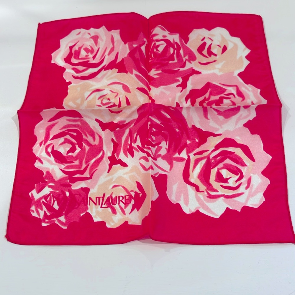 YSL silk handkerchief